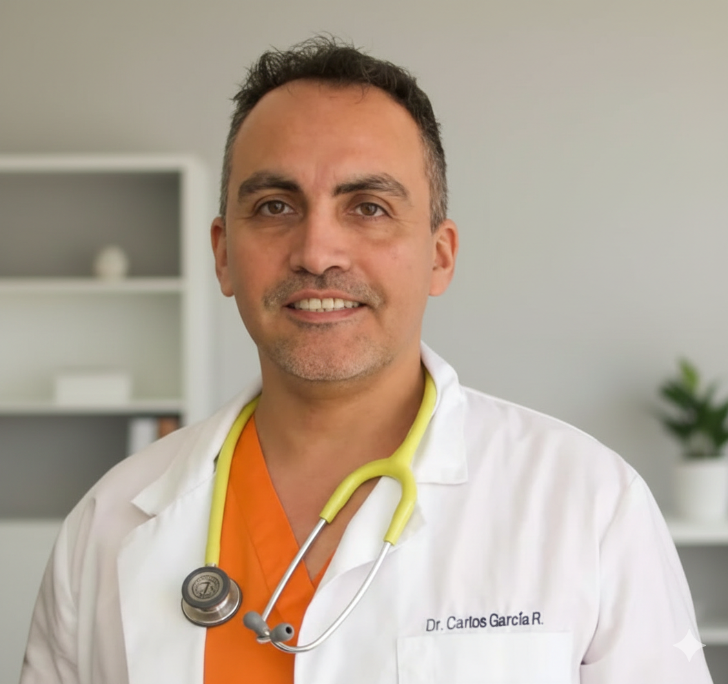 Fotografía de Dr. Carlos García Romero, Medicina Integrativa